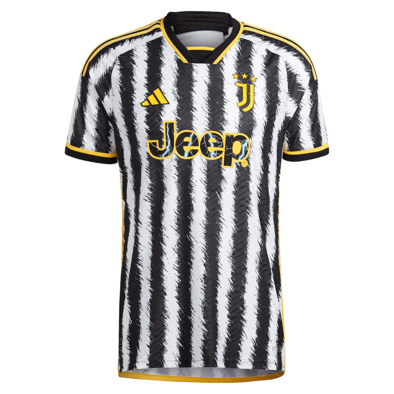 Juventus Adidas 2023/24 Home Authentic Jersey - Black Adidas