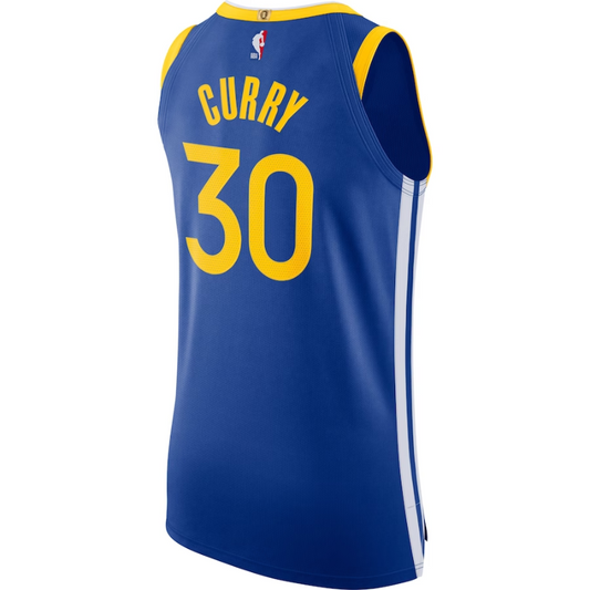 NBA Stephen Curry Golden State Warriors Nike Authentic Jersey - Royal - Nike