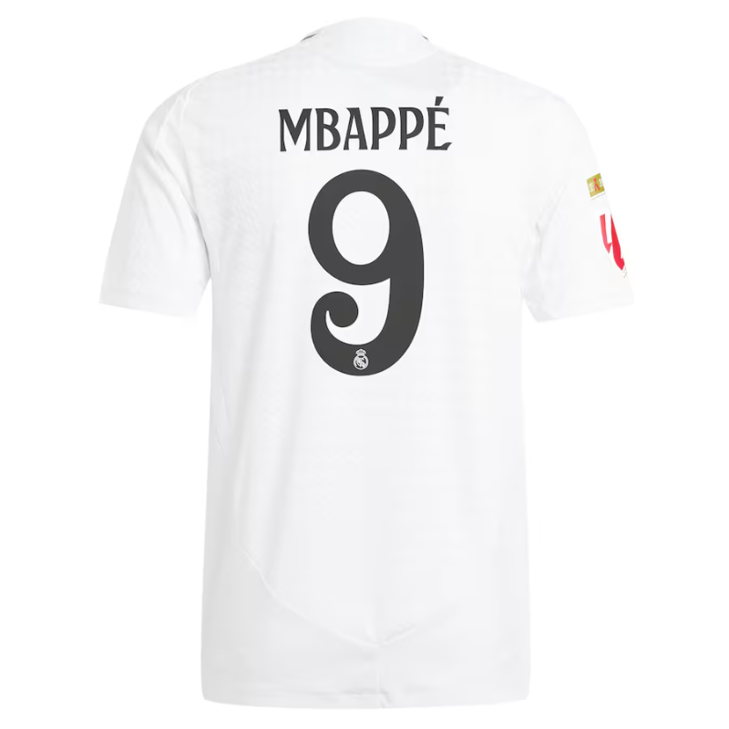 Kylian Mbappé Real Madrid Adidas 2024/25 Home Authentic Player Jersey - White