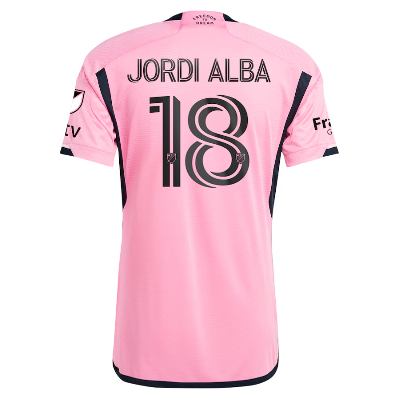 Jordi Alba Ramos Inter Miami CF Adidas 2024 2getherness Player Jersey - Pink