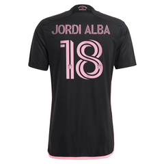 Jordi Alba Ramos Inter Miami CF adidas 2024 La Noche Player Jersey - Black Adidas
