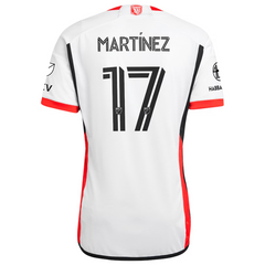 Josef Martinez San Jose Earthquakes adidas 2025 The 50 Kit Authentic Player Jersey - White adidas