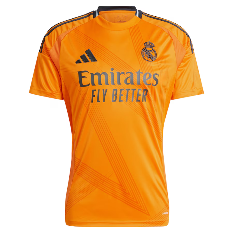 Kylian Mbappé Real Madrid adidas 2024/25 Away Player Jersey - Orange