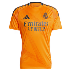 Kylian Mbappé Real Madrid adidas 2024/25 Away Player Jersey - Orange Adidas