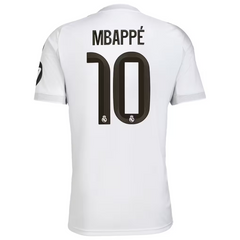 Kylian Mbappé Real Madrid adidas 2025/26 Home Player Jersey - White Adidas