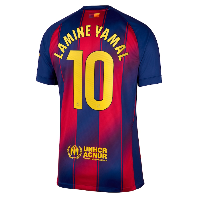 Lamine Yamal Barcelona Nike 2025/26 Home Authentic Player Jersey - Blue