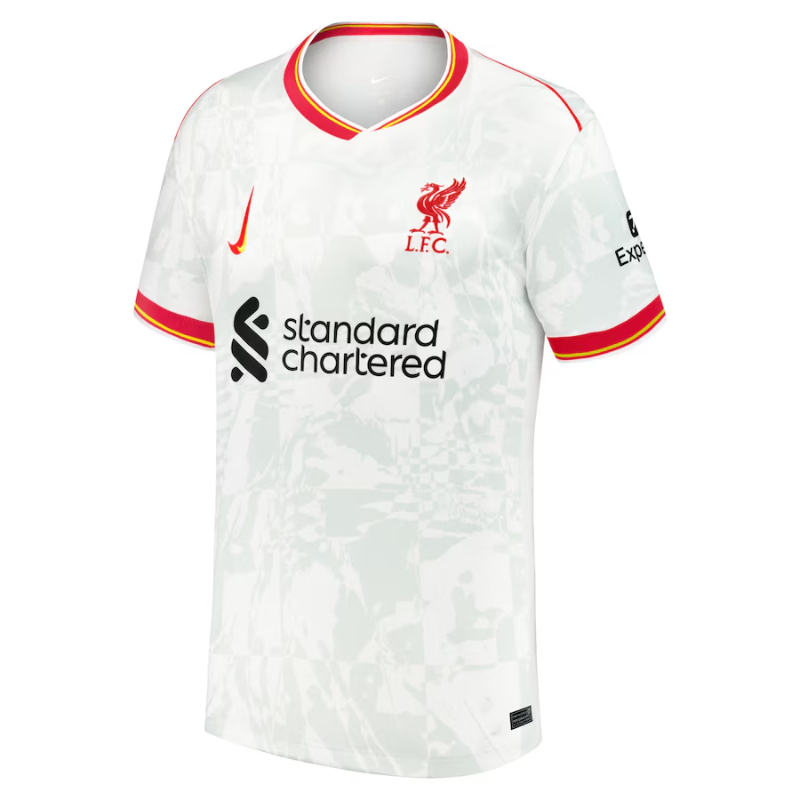 Liverpool Nike 2024/25 Third Custom Jersey - White