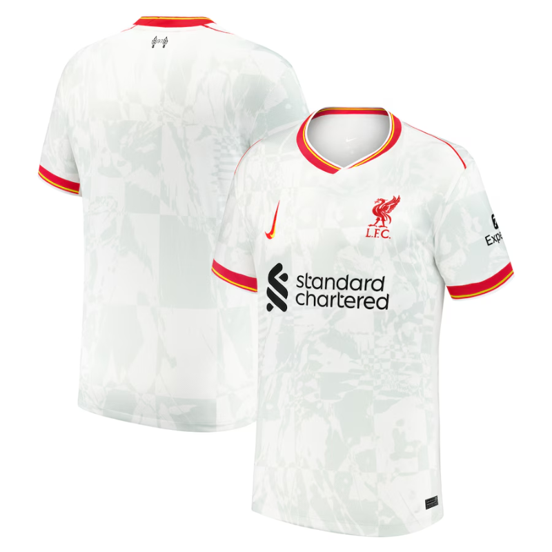 Liverpool Nike 2024/25 Third Custom Jersey - White Nike