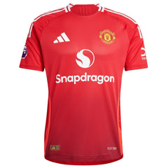 Manchester United adidas 2024/25 Home Authentic Custom Jersey - Red Adidas