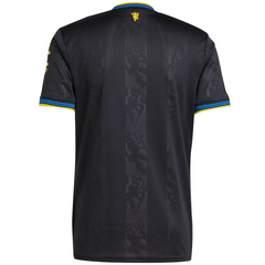 Manchester United adidas 2025/26 Third Jersey - Black Adidas