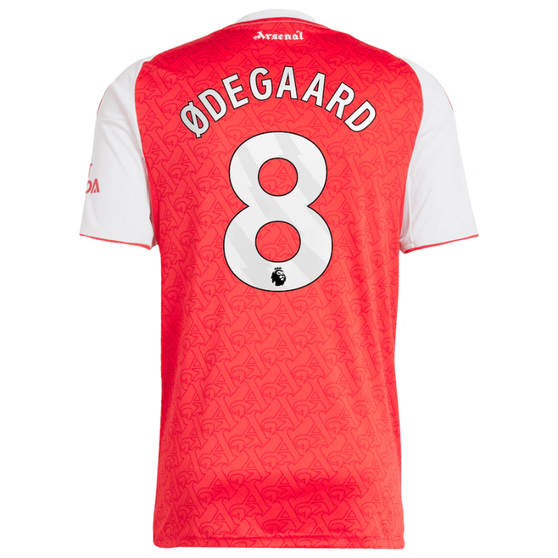 Martin Ødegaard Arsenal adidas 2025/26 Home Player Jersey - Red Adidas
