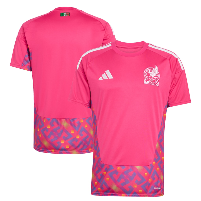 Mexico National Team adidas FIFA x World Cup 2026 Goalkeeper Jersey - Pink