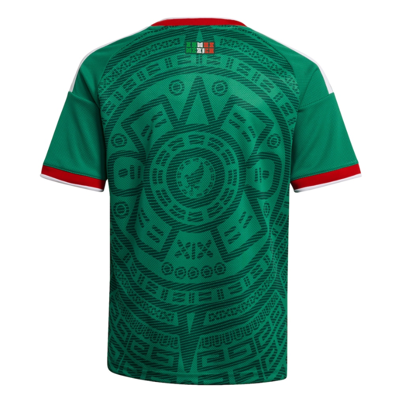 Mexico National Team adidas Youth FIFA x World Cup 2026 Home Jersey - Green