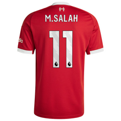 Mohamed Salah Liverpool adidas 2025/26 Home Jersey - Red Adidas