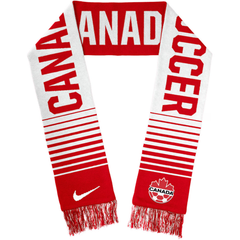 Nike Red/White Canada Soccer Jacquard - Scarf