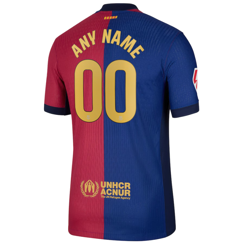 Barcelona Nike 2024/25 Home Authentic Custom Jersey - Royal