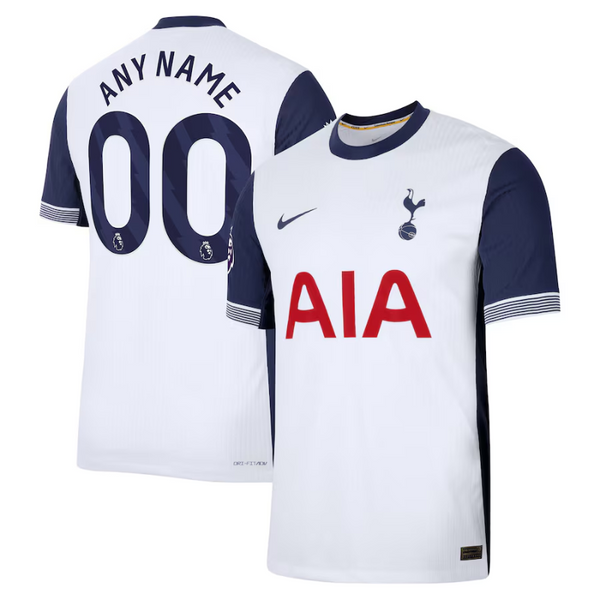 Tottenham Hotspur Nike 2024/25 Home Authentic Custom Jersey - White