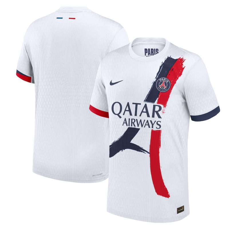 Nike Paris Saint-Germain White 2024/25 Away Authentic Jersey