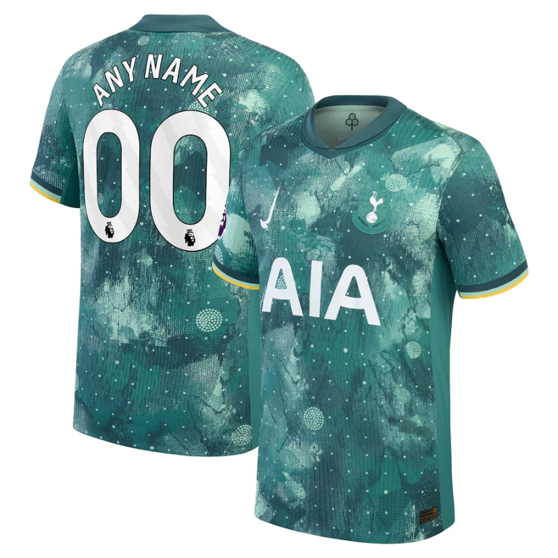 Tottenham Hotspur Nike 2024/25 Third Authentic Custom Jersey - Green