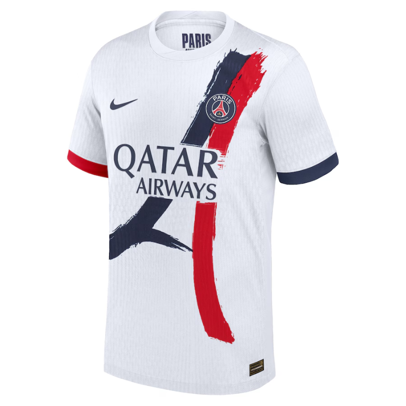 Nike Paris Saint-Germain White 2024/25 Away Authentic Jersey