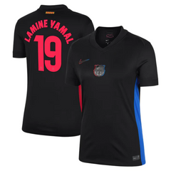 Lamine Yamal 19 Barcelona Nike 2024/25 Away Player Jersey - Black Nike