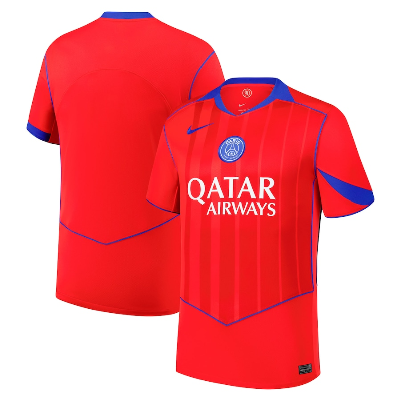Paris Saint-Germain Nike 2025/26 Third Jersey - Red