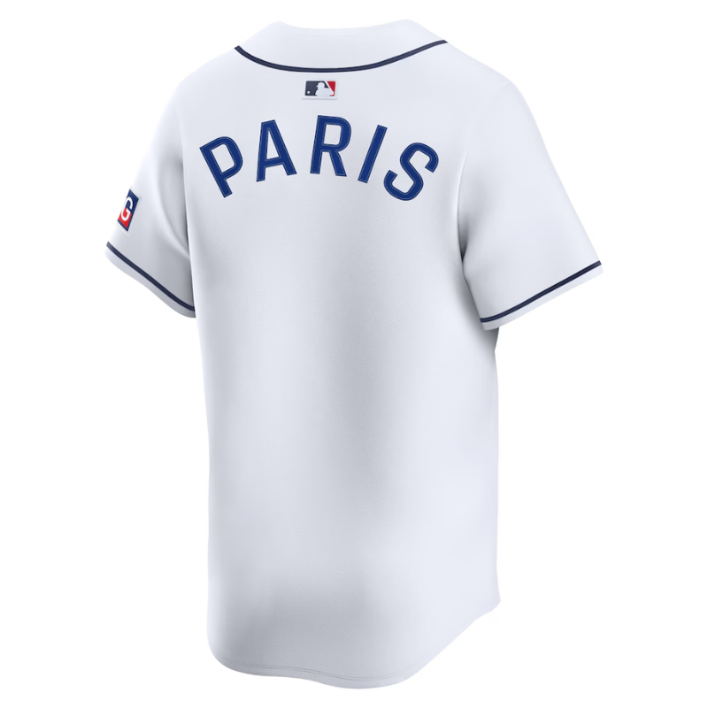 Paris Saint-Germain Nike 2025 Soccer x MLB Limited Jersey - White