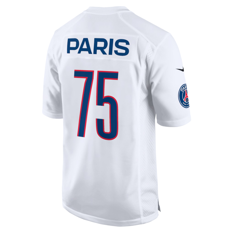 Paris Saint-Germain Nike 2025 Soccer x NFL Game Jersey - White