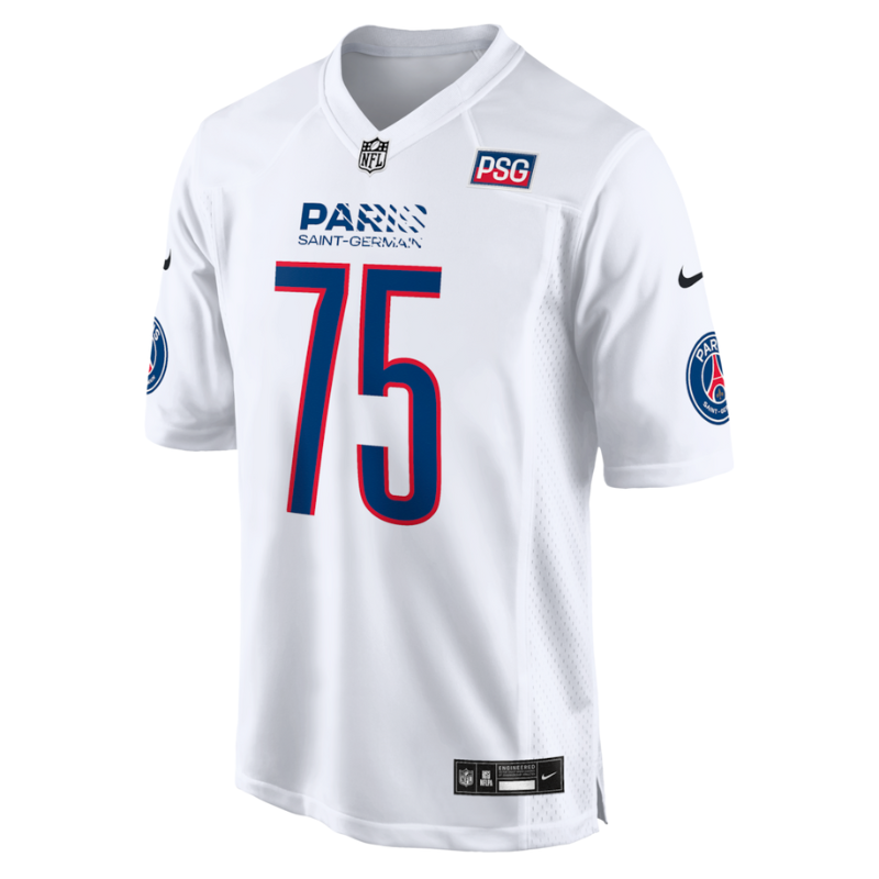 Paris Saint-Germain Nike 2025 Soccer x NFL Game Jersey - White