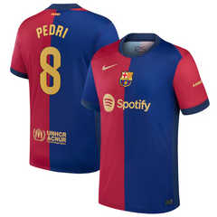 Pedri Barcelona Nike 2024/25 Home Player Jersey - Royal Nike