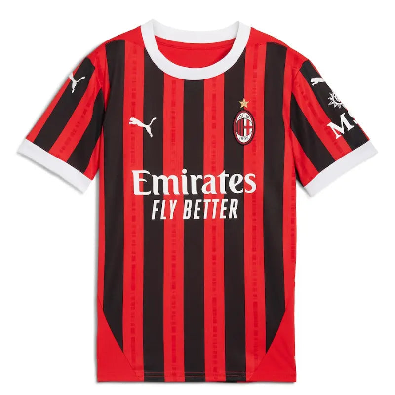 Rafael Leão AC Milan Puma 2024/25 Home Player Jersey - Red Puma