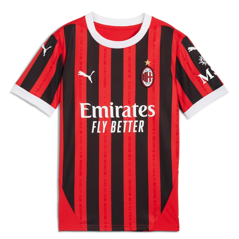 Rafael Leão AC Milan Puma 2024/25 Home Player Jersey - Red