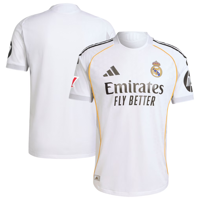Real Madrid adidas 2025/26 Home Authentic Jersey - White