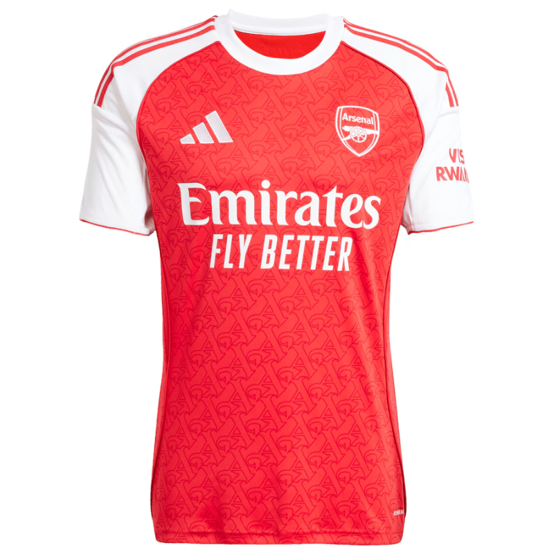 Riccardo Calafiori Arsenal adidas 2025/26 Home Player Jersey - Red Adidas