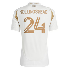 Ryan Hollingshead LAFC adidas 2025 Secondary Player Jersey - White Adidas