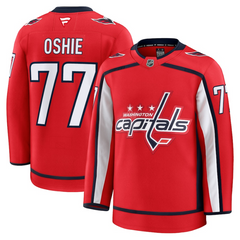 TJ Oshie Washington Capitals Fanatics Home Premium Jersey - Red Fanatics