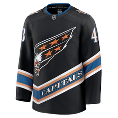 Tom Wilson Washington Capitals Fanatics Premium Jersey - Black Fanatics