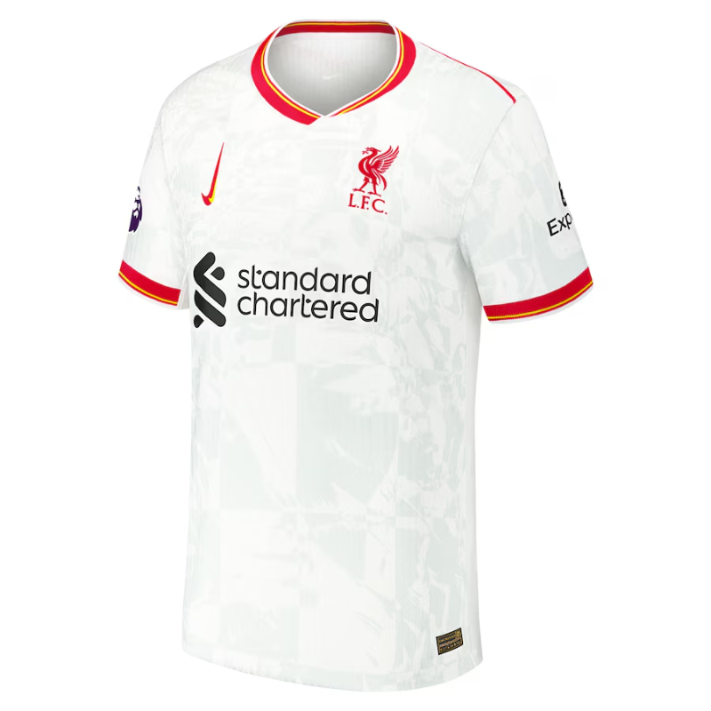 Virgil van Dijk Liverpool Nike 2024/25 Third Jersey - White