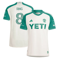 Alexander Ring Austin FC adidas 2024 The Armadillo Kit Authentic Player Jersey – Tan adidas