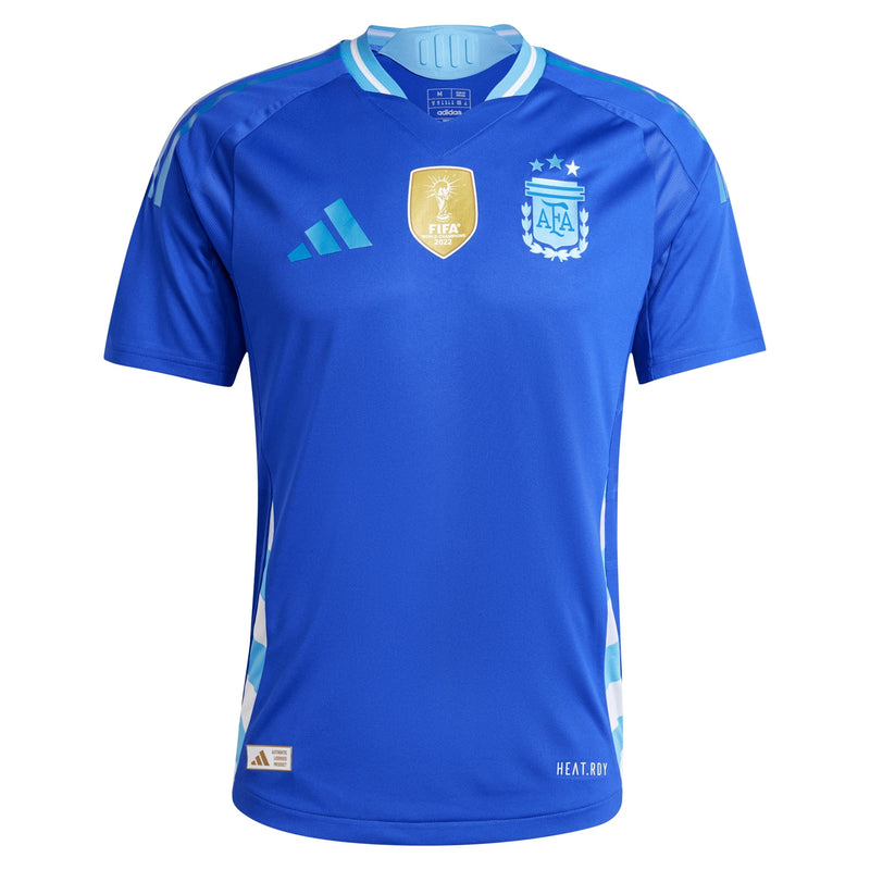 Argentina National Team adidas 2024 Away Authentic Jersey - Blue