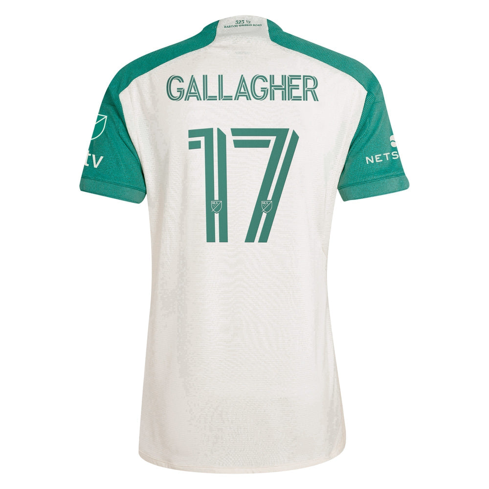 Jon Gallagher Austin FC adidas 2024 The Armadillo Kit Authentic Player Jersey – Tan adidas