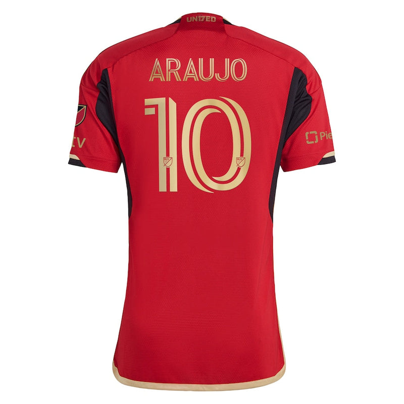 Luiz Araújo Atlanta United FC adidas 2023 The 17s' Kit Authentic Jersey - Black