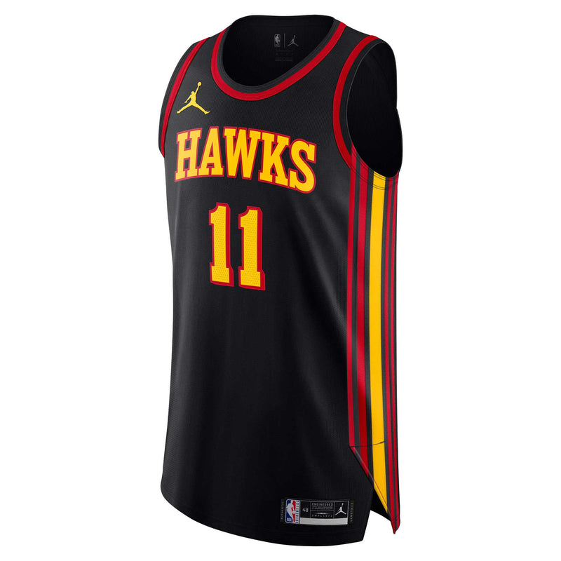 Trae Young Atlanta Hawks Jordan Brand Authentic Player Jersey - Statement Edition - Black